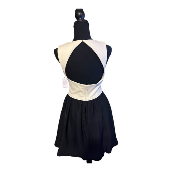 Likely Bailey Dress - Black & White Tulle Mini Dress (NWT) - Picture 4 of 9